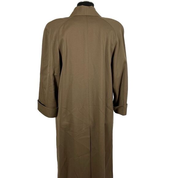 JH Collecttibles Oversized Vintage 100% Merino Wool Trench Coat - Women’s XL - Picture 2 of 7